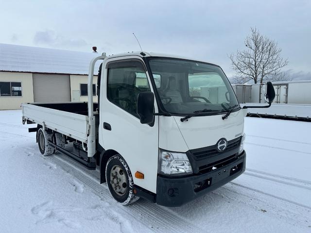 デュトロ ロング高床ターボ　平ボディ　ワイドロング　３方開　オートマ（3枚目）