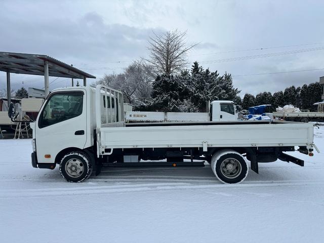 デュトロ ロング高床ターボ　平ボディ　ワイドロング　３方開　オートマ（6枚目）