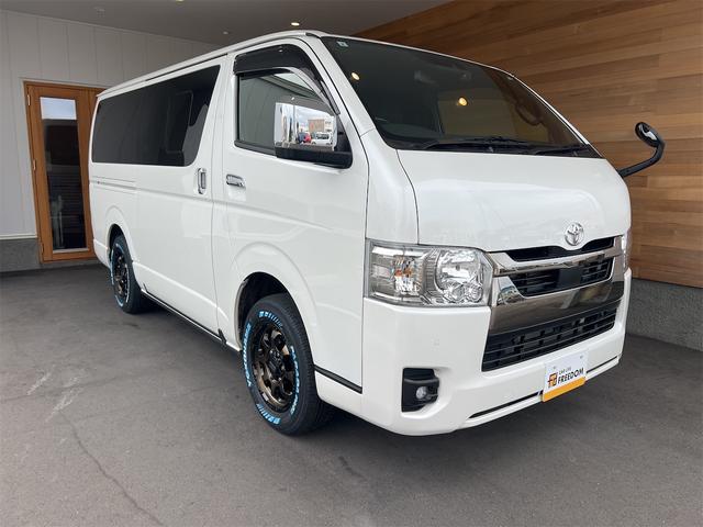 ハイエースバン スーパーGL ダークプライムII 4WD ドライブレコーダー バックカメラ ナビ TV レーンアシスト 衝突被害軽減システム 両側スライドドア オートマチックハイビーム オートライト アルミホイール スマートキー 電動格納ミラー(14枚目)