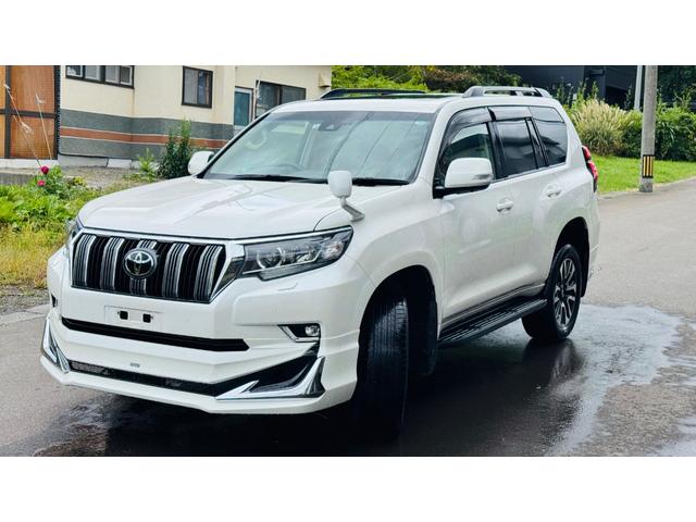 ランドクルーザープラド ＴＸ　Ｌパッケージ　４ＷＤ　ドライブレコーダー　バックカメラ　オートクルーズコントロール　レーンアシスト　衝突被害軽減システム　サンルーフ　ナビ　ＴＶ　オートマチックハイビーム　オートライト　ＬＥＤヘッドランプ（13枚目）