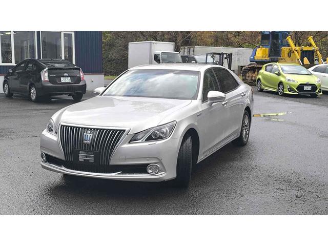 クラウンマジェスタ Four 4WD ETC クリアランスソナー オートクルーズコントロール 衝突被害軽減システム バックカメラ ナビ TV アルミホイール オートマチックハイビーム オートライト LEDヘッドランプ CVT(12枚目)