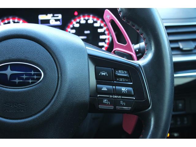 レヴォーグ ２．０ＳＴＩスポーツアイサイト　アドバンスドセーフティパッケージ　本州仕入　アイサイトＶｅｒ３　ダイアトーンナビＴＶ　ＢＴ　本革シート　純正１８ＡＷ　バックカメラ　オートクルーズ　シートヒーター　パワーシート　ＥＴＣ　パドルシフト（19枚目）