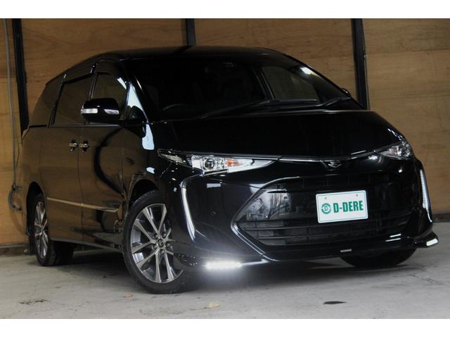 エスティマ アエラス　プレミアム　本州仕入　寒冷地仕様　７人　純正ナビ　ＴＲＤエアロ・マフラー　トヨタセーフティセンス　フルセグＴＶ　Ｂｌｕｅｔｏｏｔｈ　バックカメラ　両側電動スライド　オートクルーズ　ＥＴＣ　ハーフレザー　電動シート（73枚目）