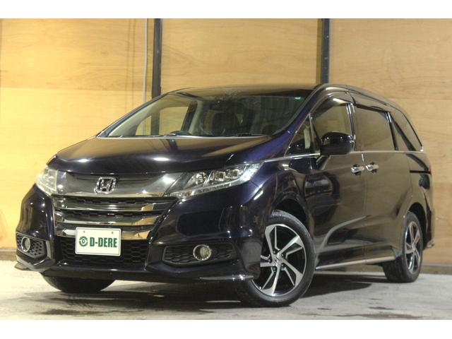 オデッセイ アブソルート　ホンダセンシング　本州仕入　アルパイン１０．１型後席モニター　プレミアムインターナビＴＶ　Ｂｌｕｅｔｏｏｔｈ　ハーフレザーシート　両側電動スライド　ＥＴＣ　純正１７インチＡＷ　ＬＥＤヘッドライト（5枚目）