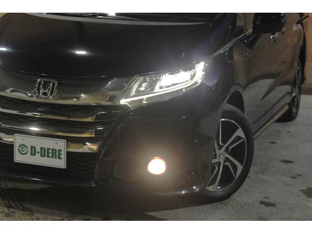 オデッセイ アブソルート　ホンダセンシング　本州仕入　アルパイン１０．１型後席モニター　プレミアムインターナビＴＶ　Ｂｌｕｅｔｏｏｔｈ　ハーフレザーシート　両側電動スライド　ＥＴＣ　純正１７インチＡＷ　ＬＥＤヘッドライト（6枚目）