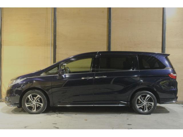 オデッセイ アブソルート　ホンダセンシング　本州仕入　アルパイン１０．１型後席モニター　プレミアムインターナビＴＶ　Ｂｌｕｅｔｏｏｔｈ　ハーフレザーシート　両側電動スライド　ＥＴＣ　純正１７インチＡＷ　ＬＥＤヘッドライト（8枚目）