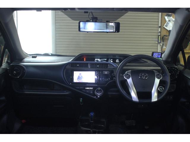 アクア S 冬タイヤ有り 寒冷地仕様 カーナビ フルセグTV Bluetooth バックカメラ デジタルインナーミラー 横滑り防止装置 シートヒーター ETC nanoe LEDライト オートエアコン(10枚目)