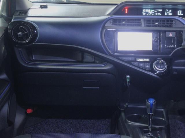 アクア S 冬タイヤ有り 寒冷地仕様 カーナビ フルセグTV Bluetooth バックカメラ デジタルインナーミラー 横滑り防止装置 シートヒーター ETC nanoe LEDライト オートエアコン(36枚目)