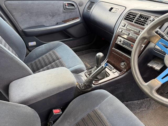 マークII ツアラーV 純正5速MT/WORKEMOSIONT7R/MACフルエアロ/社外マフラー/社外ボンネット/車高調/デフ(10枚目)