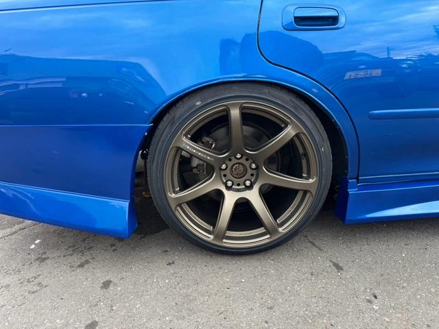 マークII ツアラーV 純正5速MT/WORKEMOSIONT7R/MACフルエアロ/社外マフラー/社外ボンネット/車高調/デフ(27枚目)