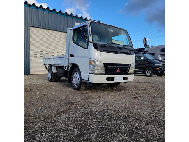 キャンター ダンプ　ディーゼル・４ＷＤ・エアコン・パワステ・パワーウインドウ（2枚目）