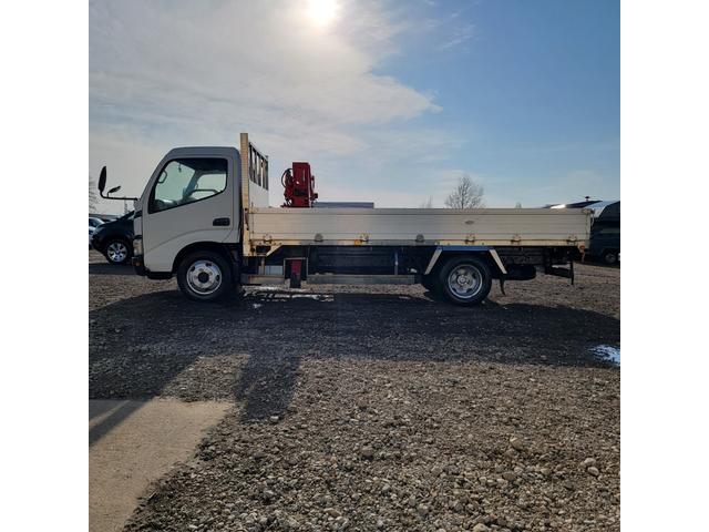 ダイナトラック 　クレーン・平ボディ・４ＷＤ・古賀ユニック・エアコン・パワステ・パワーウインドウ・（5枚目）