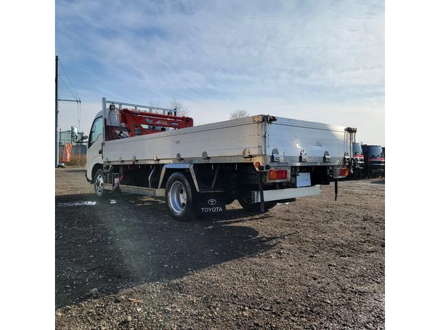 ダイナトラック 　クレーン・平ボディ・４ＷＤ・古賀ユニック・エアコン・パワステ・パワーウインドウ・（6枚目）