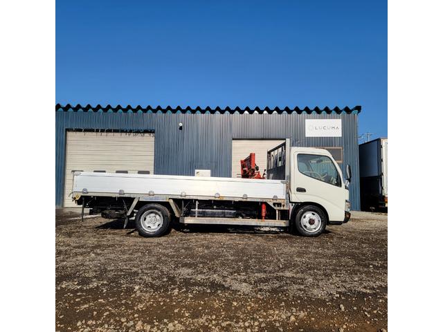 ダイナトラック 　クレーン・平ボディ・４ＷＤ・古賀ユニック・エアコン・パワステ・パワーウインドウ・（9枚目）