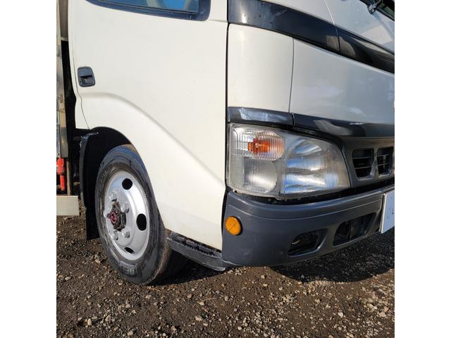 ダイナトラック 　クレーン・平ボディ・４ＷＤ・古賀ユニック・エアコン・パワステ・パワーウインドウ・（11枚目）