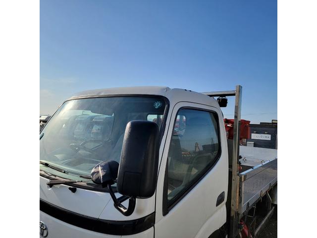 ダイナトラック 　クレーン・平ボディ・４ＷＤ・古賀ユニック・エアコン・パワステ・パワーウインドウ・（12枚目）