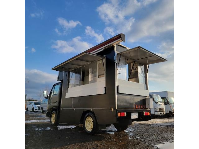 アトラストラック 3.2・4WD・キッチンカー・冷蔵庫・換気扇・シンク・コンロ・貯水・排水タンク・フライヤー・外部コンセント・エアコン・パワステ(61枚目)