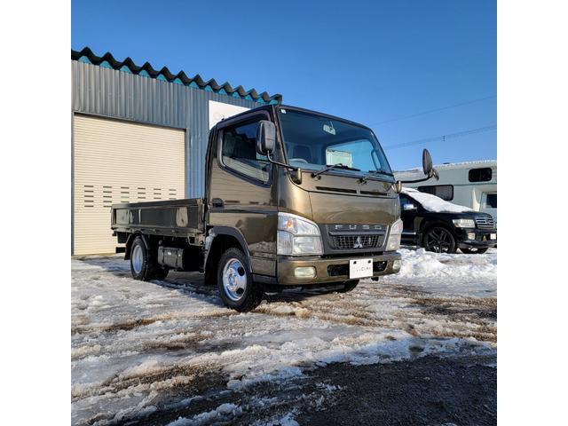 キャンターガッツ 　平ボディ・３．０ディーゼル・４ＷＤ・全塗装・エアコン・パワステ・パワーウインドウ（2枚目）