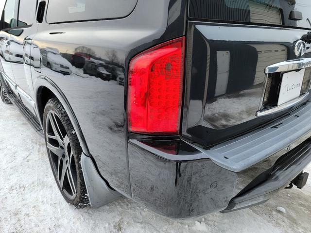 ＱＸ５６ ベースグレード　４ＷＤ・パワーシート・社外２４インチアルミホイール・サンルーフ・エアコン・パワステ・パワーウインドウ（17枚目）