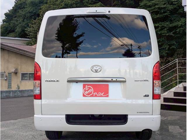 ハイエースバン ロングスーパーＧＬ　ダークプライムＳ　パノラミックビューモニター／デジタルインナーミラー／両側パワースライドドア／ＬＥＤヘッドランプ／イルミネーテッドエントリー／本革巻ステアリング／ＬＥＤフォグ／ルーフレール／ＡＣ１００Ｖ電源（6枚目）