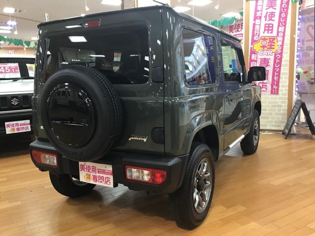 ジムニー ＸＣ　４ＷＤ　届出済未使用車　衝突軽減装置　オートライト　プッシュスタートボタン　ＬＥＤヘッドライト　アイドリングストップ　シートヒーター　オートエアコン　レーンアシスト　１６インチアルミホイール（5枚目）
