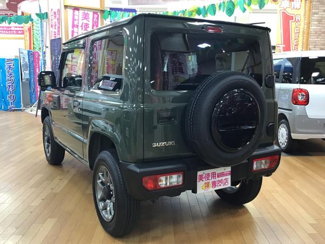 ジムニー ＸＣ　４ＷＤ　届出済未使用車　衝突軽減装置　オートライト　プッシュスタートボタン　ＬＥＤヘッドライト　アイドリングストップ　シートヒーター　オートエアコン　レーンアシスト　１６インチアルミホイール（7枚目）