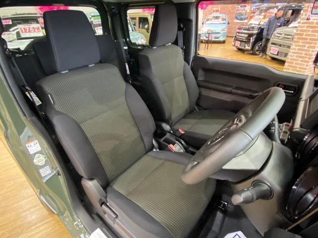 ジムニー ＸＣ　４ＷＤ　届出済未使用車　衝突軽減装置　オートライト　プッシュスタートボタン　ＬＥＤヘッドライト　アイドリングストップ　シートヒーター　オートエアコン　レーンアシスト　１６インチアルミホイール（21枚目）