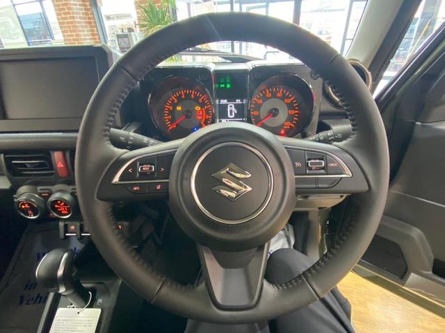 ジムニー ＸＣ　４ＷＤ　届出済未使用車　衝突軽減装置　オートライト　プッシュスタートボタン　ＬＥＤヘッドライト　アイドリングストップ　シートヒーター　オートエアコン　レーンアシスト　１６インチアルミホイール（29枚目）