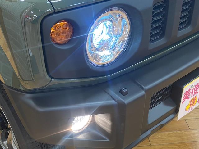 ジムニー ＸＣ　４ＷＤ　届出済未使用車　衝突軽減装置　オートライト　プッシュスタートボタン　ＬＥＤヘッドライト　アイドリングストップ　シートヒーター　オートエアコン　レーンアシスト　１６インチアルミホイール（50枚目）