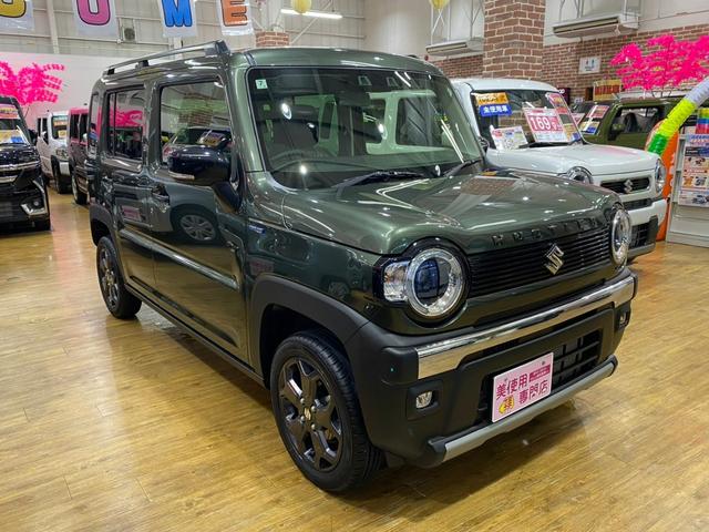 ハスラー タフワイルド　４ＷＤ　衝突軽減装置　スマートキー　クルーズコントロール　両席シートヒータ　ＬＥＤヘッドライト　バックカメラ　パーキングセンサー　プッシュスタートボタン　オートライト　アイドリングストップ（4枚目）