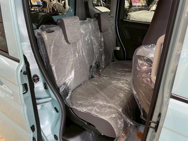 スペーシア ハイブリッドＧ　４ＷＤ　全方位カメラ付きナビゲーション　ＡＢＳ　オートエアコン　スライドドア　アイドリングストップ　スマートキー　運転席・助手席シートヒーター　プッシュスタートボタン　クリアランスソナー　ベンチシート（18枚目）
