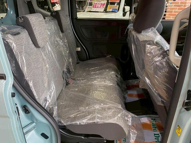 スペーシア ハイブリッドＧ　４ＷＤ　全方位カメラ付きナビゲーション　ＡＢＳ　オートエアコン　スライドドア　アイドリングストップ　スマートキー　運転席・助手席シートヒーター　プッシュスタートボタン　クリアランスソナー　ベンチシート（19枚目）