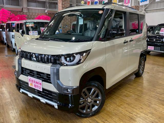 デリカミニ Ｔ　プレミアム　４ＷＤ　ターボ　アダプティクルーズコントロール　ヒルディセントコントロール　障害物センサー　レーンキープアシスト　アクセル踏み間違い防止装置　バックカメラ　オートマチックハイビーム　盗難防止装置（2枚目）