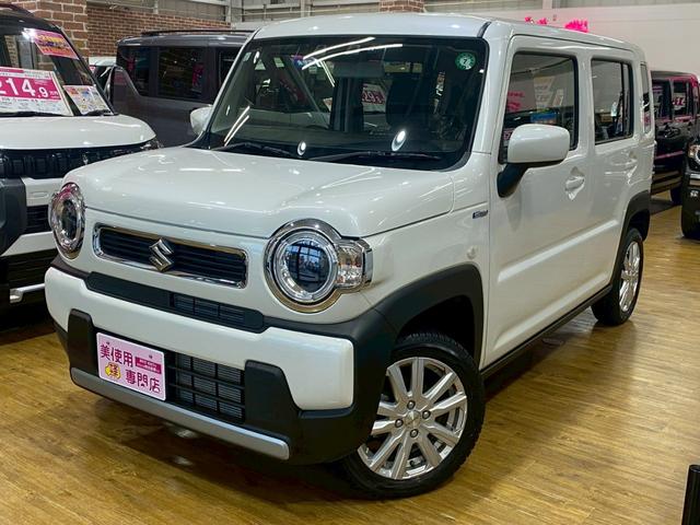 ハスラー ハイブリッドＧ　４ＷＤ　社外ナビ　ヒルディセントコントロール　アダプティクルーズコントロール　レーンキープアシスト　障害物センサー　ＬＥＤヘッドライト　衝突被害軽減ブレーキ　アクセル踏み間違い防止装置　スマートキー（2枚目）