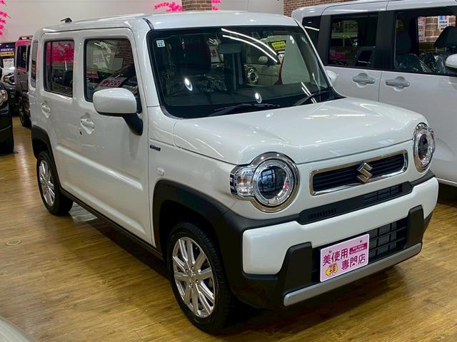 ハスラー ハイブリッドＧ　４ＷＤ　社外ナビ　ヒルディセントコントロール　アダプティクルーズコントロール　レーンキープアシスト　障害物センサー　ＬＥＤヘッドライト　衝突被害軽減ブレーキ　アクセル踏み間違い防止装置　スマートキー（7枚目）