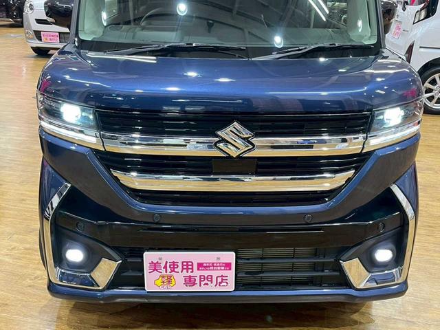 スペーシアカスタム ハイブリッドＸＳ　４ＷＤ　運転席・助手席側パワースライドドア　ＡＢＳ　アイドリングストップ　運転席・助手席シートヒーター　衝突被害軽減システム　クリアランスソナー　ＬＥＤヘッドライト　スマートキー　プッシュスタート（15枚目）