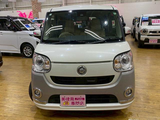 ムーヴキャンバス Gメイクアップ SAII 4WD 運転席・助手席側パワースライドドア 全方位カメラ ABS アイドリングストップ ナビゲーション 衝突被害軽減システム クリアランスソナー プッシュスタート(3枚目)