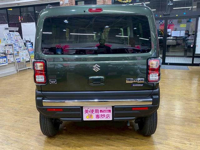 ハスラー タフワイルド　４ＷＤ　届出済未使用車　スマートキー　クルーズコントロール　ステアリングリモコン　運転席・助手席シートヒーター　ＬＥＤヘッドライト　衝突被害軽減ブレーキ（7枚目）