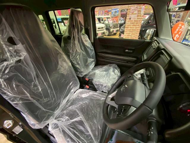 ハスラー タフワイルド　４ＷＤ　届出済未使用車　スマートキー　クルーズコントロール　ステアリングリモコン　運転席・助手席シートヒーター　ＬＥＤヘッドライト　衝突被害軽減ブレーキ（17枚目）