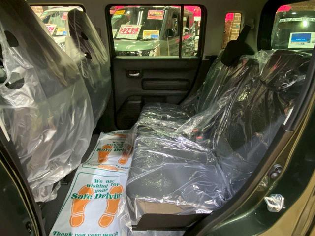 ハスラー タフワイルド　４ＷＤ　届出済未使用車　スマートキー　クルーズコントロール　ステアリングリモコン　運転席・助手席シートヒーター　ＬＥＤヘッドライト　衝突被害軽減ブレーキ（21枚目）