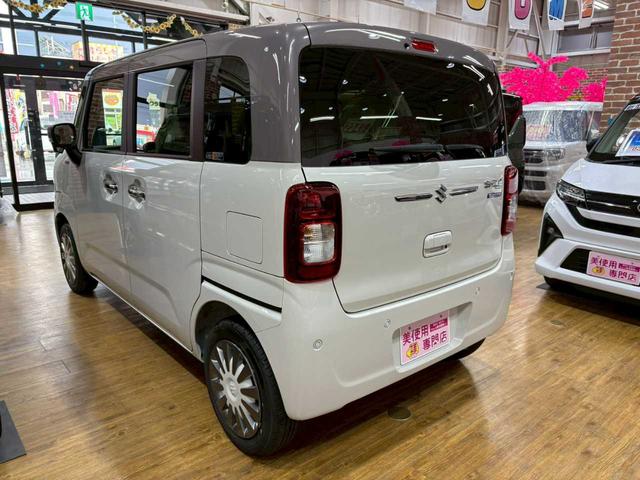 ワゴンＲスマイル ハイブリッドＸ　４ＷＤ　運転席・助手席パワースライドドア　レーンキープアシスト　障害物センサー　アクセル踏み間違い防止装置　オートマチックハイビーム　盗難防止装置　運転席・助手席シートヒーター　スマートキー　ＡＢＳ（8枚目）