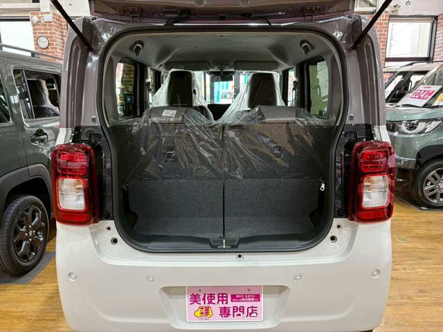 ワゴンＲスマイル ハイブリッドＸ　４ＷＤ　運転席・助手席パワースライドドア　レーンキープアシスト　障害物センサー　アクセル踏み間違い防止装置　オートマチックハイビーム　盗難防止装置　運転席・助手席シートヒーター　スマートキー　ＡＢＳ（18枚目）