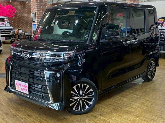 タント カスタムＲＳ　４ＷＤ　両側電動スライドドア　バックカメラ　衝突被害軽減ブレーキ　　レーンキープアシスト　横滑り防止装置　運転席・助手席シートヒーター　障害物センサー　オートマチックハイビーム（2枚目）