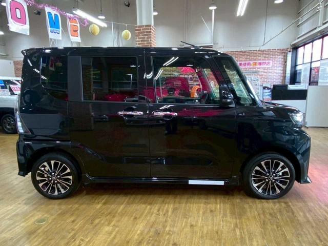 タント カスタムRS 4WD 両側電動スライドドア バックカメラ 衝突被害軽減ブレーキ レーンキープアシスト 横滑り防止装置 運転席・助手席シートヒーター 障害物センサー オートマチックハイビーム(5枚目)