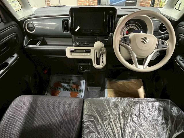 ワゴンＲスマイル ハイブリッドＳ　２トーンルーフパッケージ装着車　４ＷＤ　全方位カメラ付きナビ　ＤＶＤ・ＣＤ　助手席側電動スライドドア　アイドリングストップ　両席シートヒーター　スマートキー　プッシュスタート　オートライトシステム（21枚目）