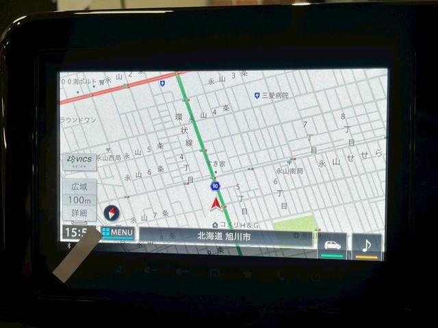 ワゴンＲスマイル ハイブリッドＳ　２トーンルーフパッケージ装着車　４ＷＤ　全方位カメラ付きナビ　ＤＶＤ・ＣＤ　助手席側電動スライドドア　アイドリングストップ　両席シートヒーター　スマートキー　プッシュスタート　オートライトシステム（29枚目）