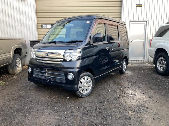 アトレーワゴン カスタムターボＲＳ　４ＷＤ・電動格納ミラー・ＨＩＤヘットライト・塩害塗装済・純正１３インチアルミホイール・スタットレスタイヤ（2枚目）