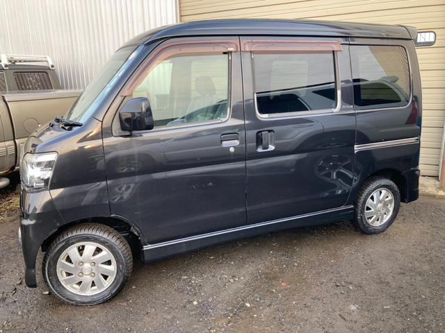 アトレーワゴン カスタムターボＲＳ　４ＷＤ・電動格納ミラー・ＨＩＤヘットライト・塩害塗装済・純正１３インチアルミホイール・スタットレスタイヤ（3枚目）