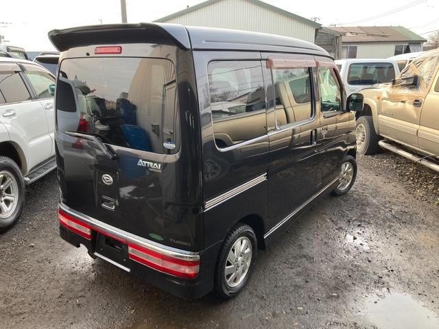 アトレーワゴン カスタムターボＲＳ　４ＷＤ・電動格納ミラー・ＨＩＤヘットライト・塩害塗装済・純正１３インチアルミホイール・スタットレスタイヤ（6枚目）