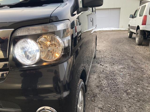 アトレーワゴン カスタムターボＲＳ　４ＷＤ・電動格納ミラー・ＨＩＤヘットライト・塩害塗装済・純正１３インチアルミホイール・スタットレスタイヤ（12枚目）